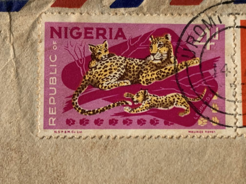 Old Nigeria Stamp